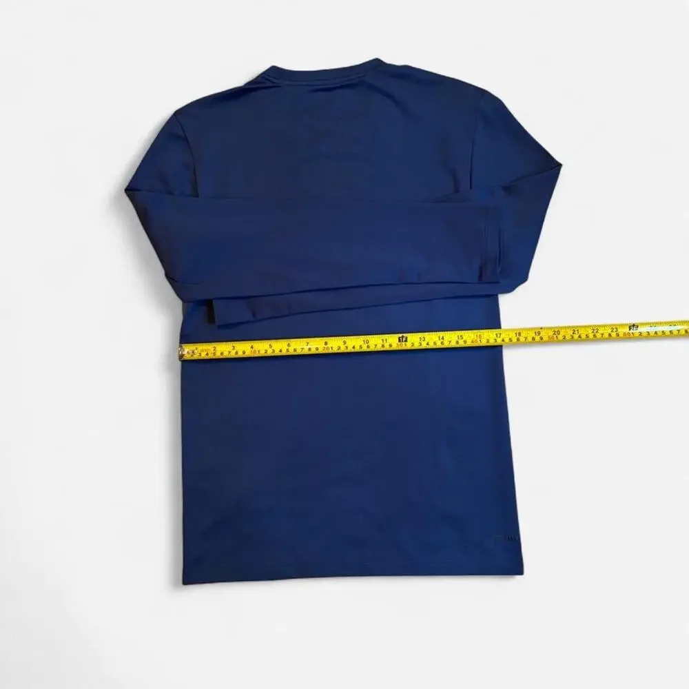 Adidas blue long sleeve shirt